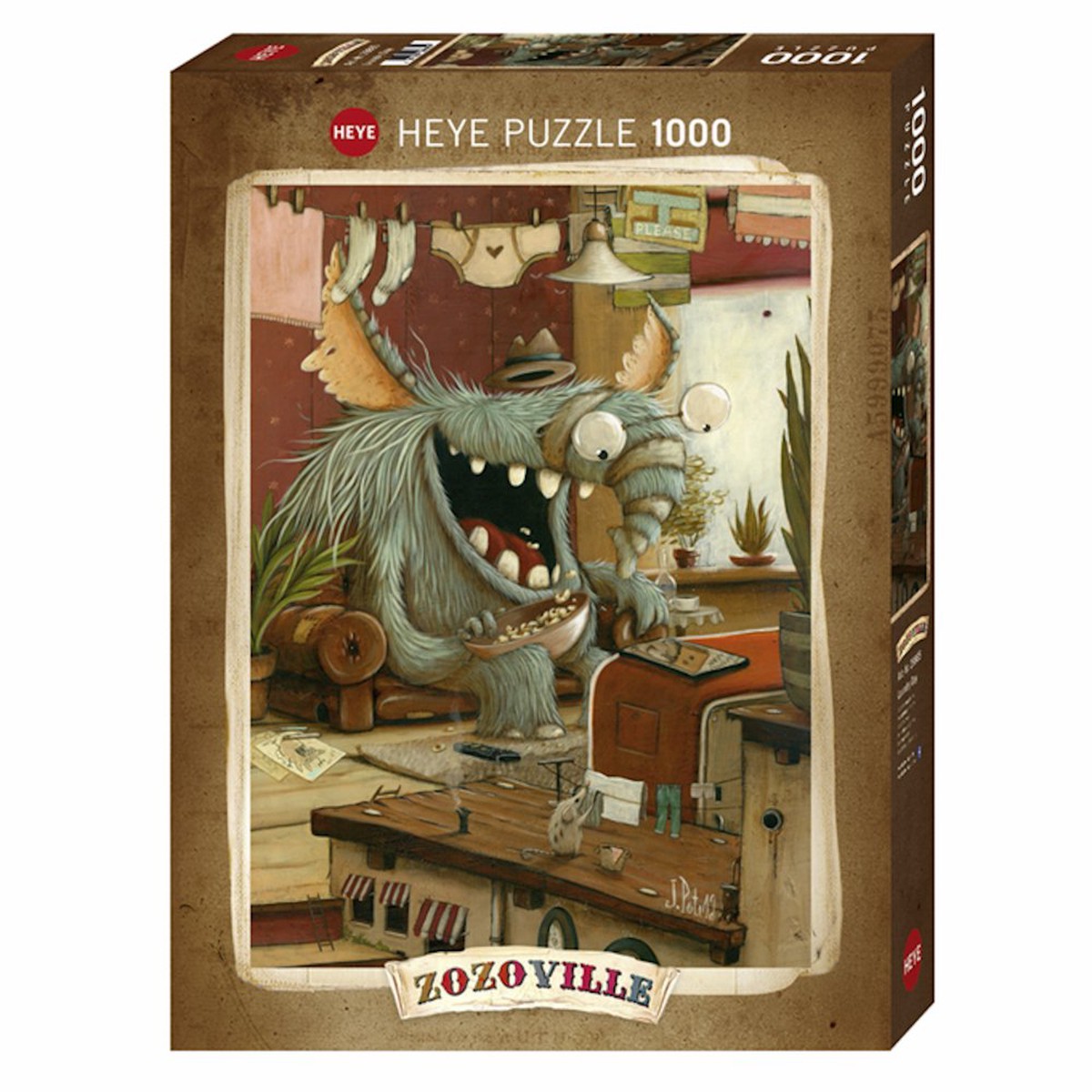 Zozoville: Laundry Day - 1000 pieces