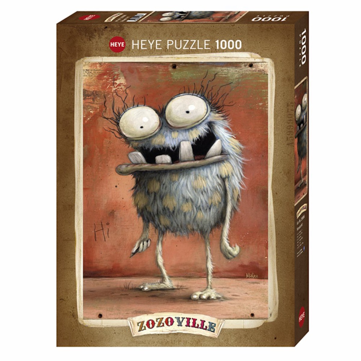 Zozoville: Monsta Hi - 1000 pieces