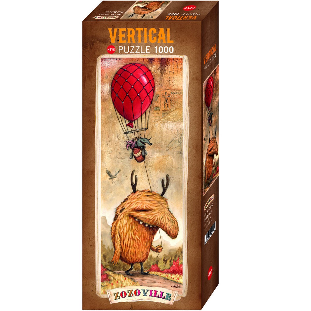 Zozoville: Red Balloon - 1000 pieces