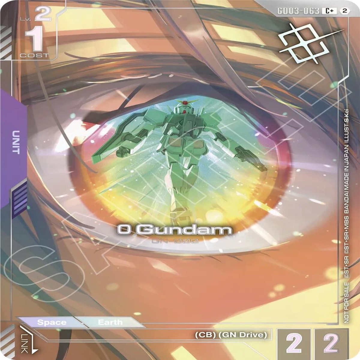 0 Gundam (Store Tournament Winner Pack 05) (GD03-063) (GCG-PR)