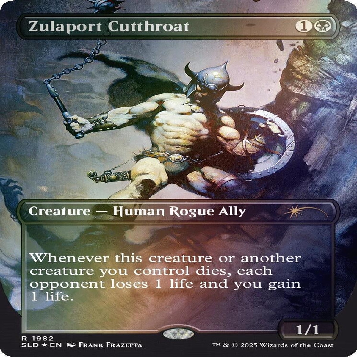 Zulaport Cutthroat (1982) (Rainbow Foil) (1982) (SLD)
