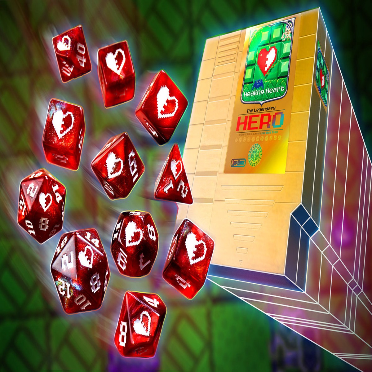 1-UP Dice: Healing Heart