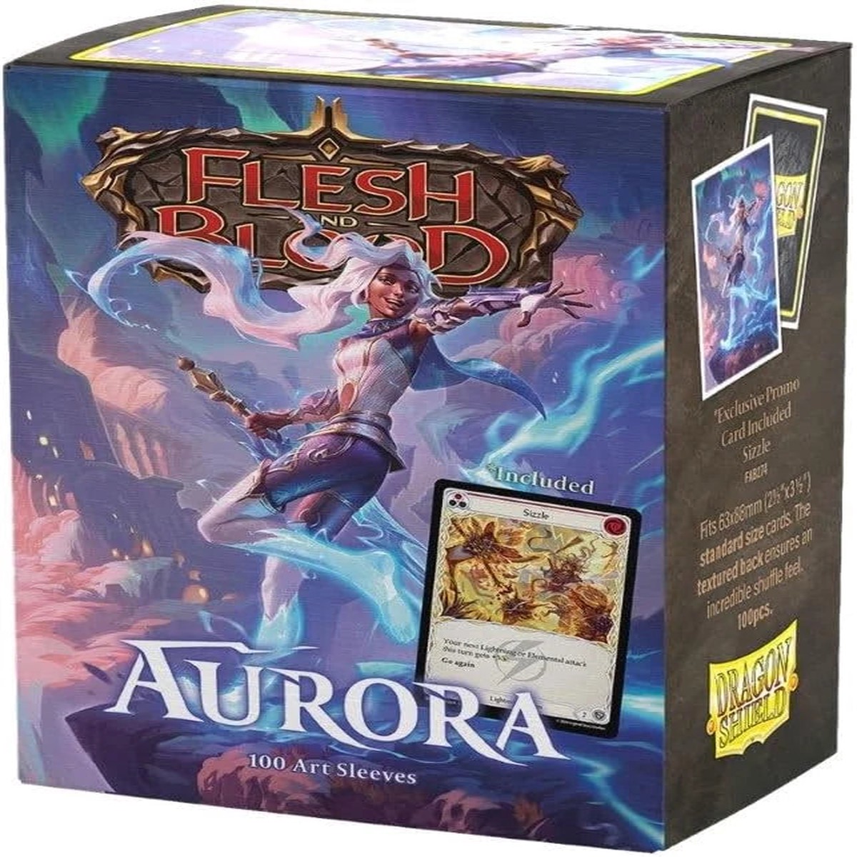 ( DISCONTINUED ) Dragon Shield - Standard Matte Art - Flesh and Blood - Aurora 100+